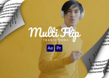 VideoHive Multi Page Flip Transitions 46089242