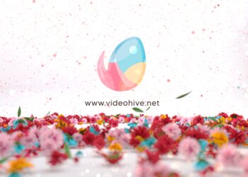 VideoHive Nature Flower count down logo reveal 42917599
