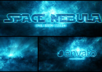 VideoHive Nebula Space Logo Reveal 43541405