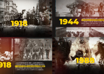 VideoHive Old Memories - History Timeline Slideshow 46350185