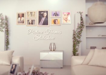 VideoHive Picture Frames Slideshow 46268885
