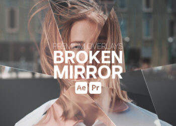 VideoHive Premium Overlays Broken Mirror 43242371