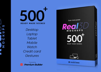 VideoHive Real 3D Mockups 42143044