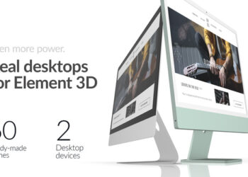 VideoHive Real Desktops for Element 3D 41584748