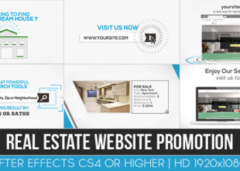 VideoHive Real Estate Website Promotion 12804976