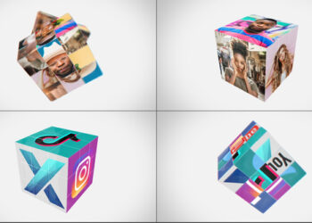 VideoHive Rubik Cube Reveal 43689531