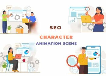 VideoHive SEO Animation Scene 43070704