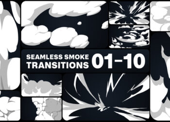 VideoHive Seamless Smoke Transitions for After Effects 46175844