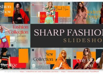 VideoHive Sharp Fashion Slideshow 46089536