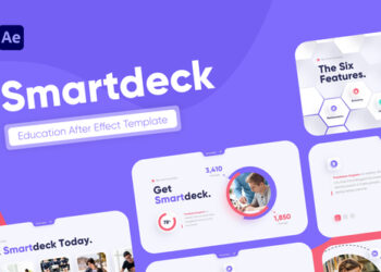 VideoHive Smartdeck Creative Kids Education Video Display After Effect Template 40604236