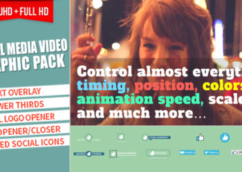 VideoHive Social Media Video Graphic Pack 19300014