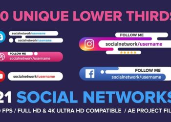 VideoHive Social Networks Pack 22968494