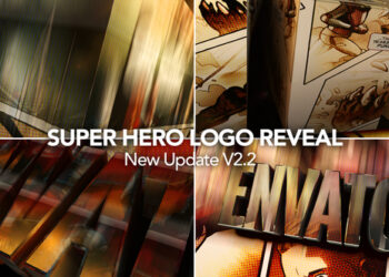 VideoHive Super Hero Logo Reveal Title V2 31284906