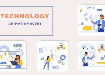VideoHive Technology Concept Animation Scene 43784551