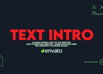 VideoHive Text Intro 43440237