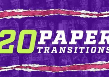 VideoHive Torn Paper Transitions 46358587