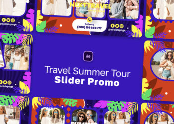 VideoHive Travel Summer Tour Slider Promo 46059453