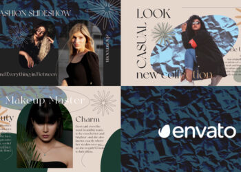 VideoHive Trendy Texture Slideshow for After Effects 46248136