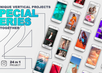 VideoHive Unique Vertical Projects 24 In 1 44855823