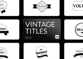 VideoHive Vintage Title 02 for After Effects 43719049