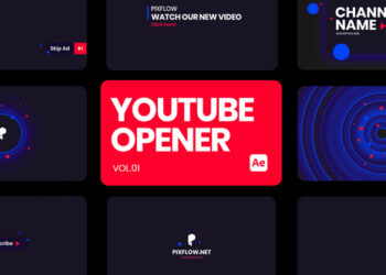 VideoHive Youtube Pack 01 for After Effects 45882431