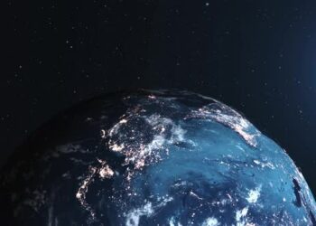 VideoHive 3d Animation of Rotating Planet Earth 47467392