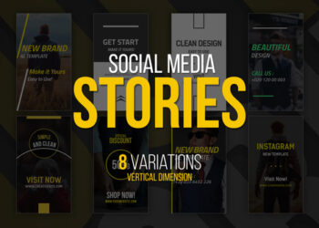 VideoHive 8 Social Media Stories 41751241