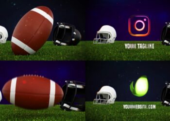 VideoHive American Football Logo for After Effects 47191860