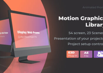 VideoHive Animated Screen Website Mockup Promo - Pro Mockup Web Presentation 25507976