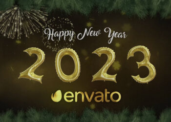 VideoHive Balloon New Year Wishes 41928409