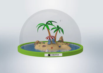 VideoHive Beach Travel Clean Logo 47148298