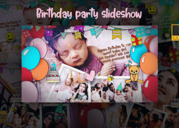 VideoHive Birthday Party Slideshow - 4k 47415475
