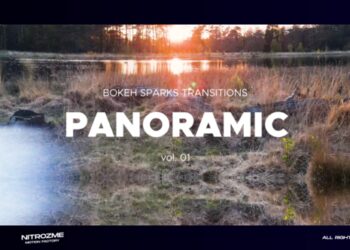 VideoHive Bokeh Panoramic Transitions Vol. 01 47452453