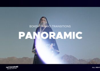 VideoHive Bokeh Panoramic Transitions Vol. 02 47452471