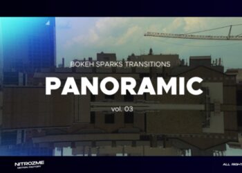 VideoHive Bokeh Panoramic Transitions Vol. 03 47452487