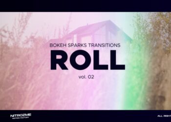 VideoHive Bokeh Roll Transitions Vol. 02 47452723
