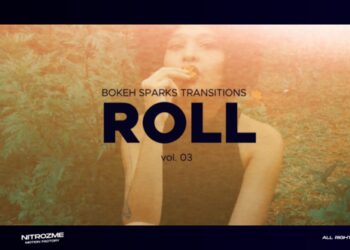 VideoHive Bokeh Roll Transitions Vol. 03 47452837