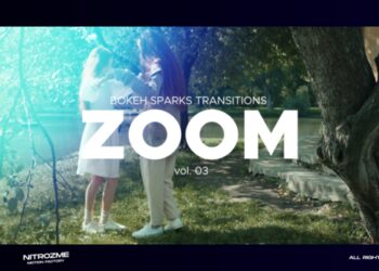 VideoHive Bokeh Zoom Transitions Vol. 03 47453377