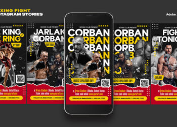 VideoHive Boxing Fight Instagram Stories 47367207