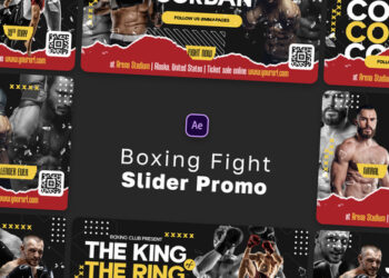 VideoHive Boxing Fight Slider Promo 47456255