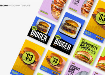 VideoHive Burger Promo Instagram Template 47601996