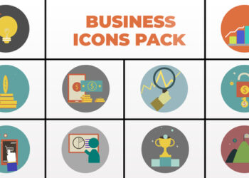 VideoHive Business Icons Pack for After Effects 46681899
