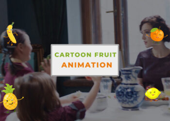 VideoHive Cartoon Fruit 2D Elements Animation Scene 47251957