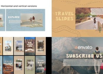 VideoHive Cartoon Travel Slideshow for After Effects 46923321