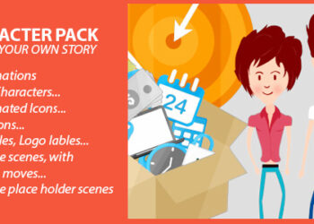 VideoHive Character Pack - Create Your Own Story 7046241