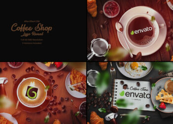 VideoHive Coffee Shop Logo Intro 46467058