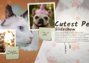 VideoHive Cutest Pet Slideshow 47239191