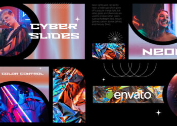 VideoHive Cyber City Slideshow for After Effects 47024396