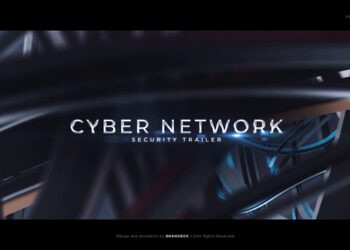 VideoHive Cyber Network Security Trailer 46557172