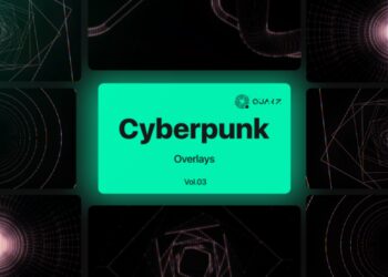 VideoHive Cyberpunk Overlays Vol. 03 47534231
